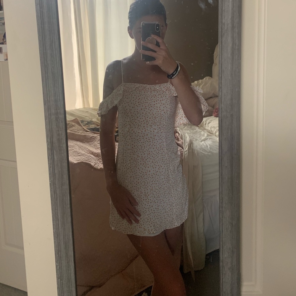For Love and Lemons Aurora star print dress